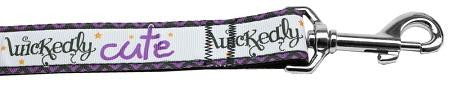 Wickedly Cute Nylon Dog Leash 4 Foot