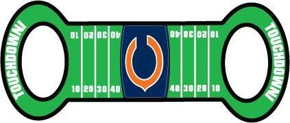 Chicago Bears Field Tug Toy