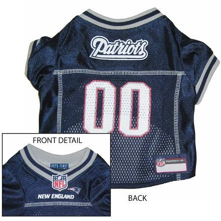 New England Patriots Pet Jersey XXL