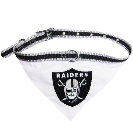 Oakland Raiders Bandana Small