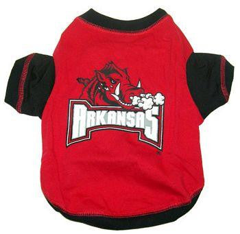 Arkansas Razorbacks Pet Shirt LG