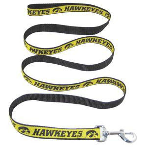 Iowa Hawkeye Leash Large