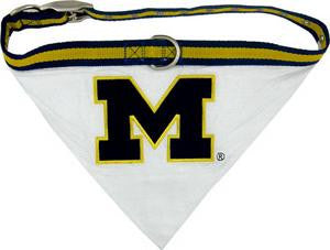 Michigan Wolverines Bandana Medium