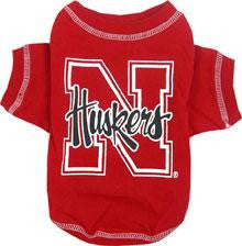 Nebraska Corn Huskers Pet Shirt XS