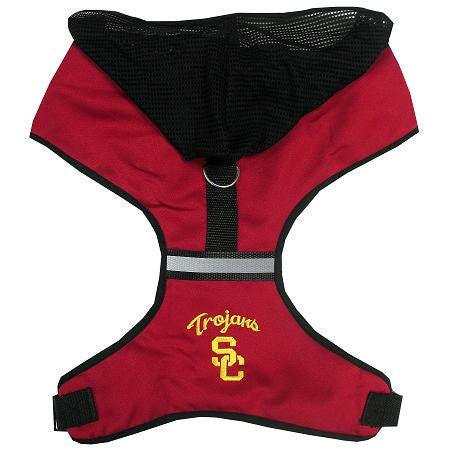 USC Trojans Pet Harness LG