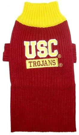 USC Trojans Pet Sweater XS