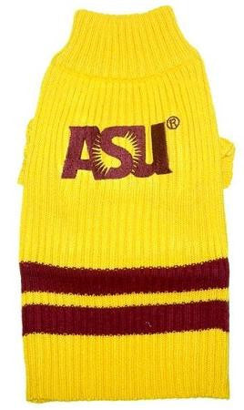 Arizona State University Sun Devils Pet Sweater LG