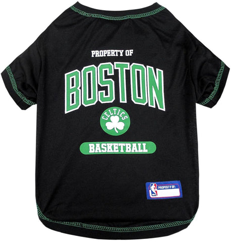 Boston Celtics Dog Shirt Large