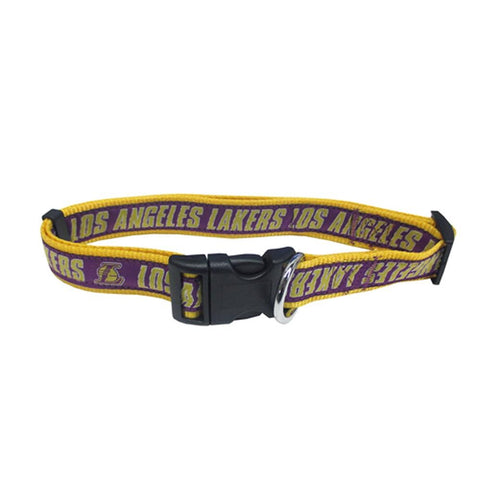 LA Lakers Dog Collar Medium