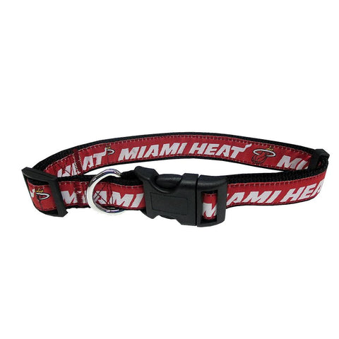 Miami Heat Dog Collar Medium