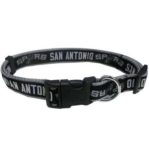 San Antonio Spurs Dog Collar Medium