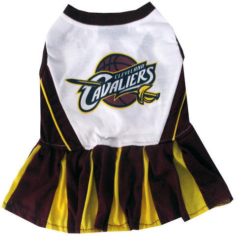 Cleveland Cavaliers Dog Cheer Leading XS