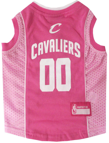 Cleveland Cavaliers Pink Dog Jersey Large