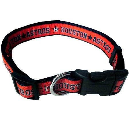 Houston Astros Dog Collar Medium