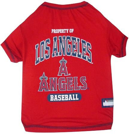 Los Angeles Angels Baseball Dog Shirt XS