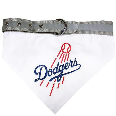 Los Angeles Dodgers Dog Bandana Collar Medium