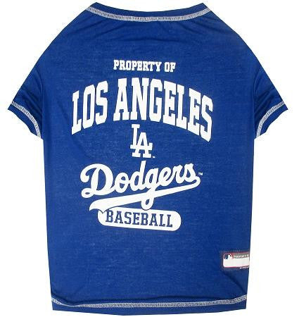 Los Angeles Dodgers Baseball Dog Shirt Large