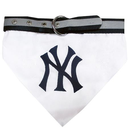 New York Yankees Dog Bandana Collar Medium