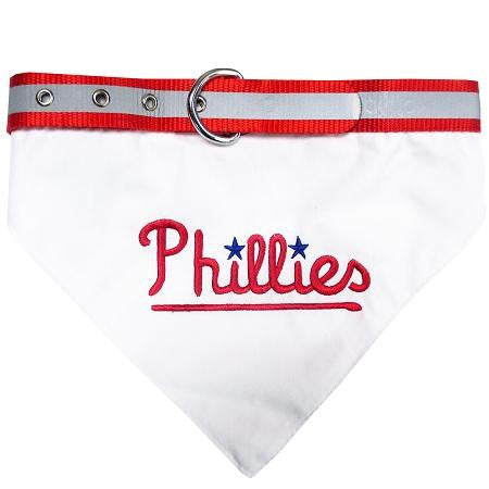 Philadelphia Phillies Dog Bandana Collar Large