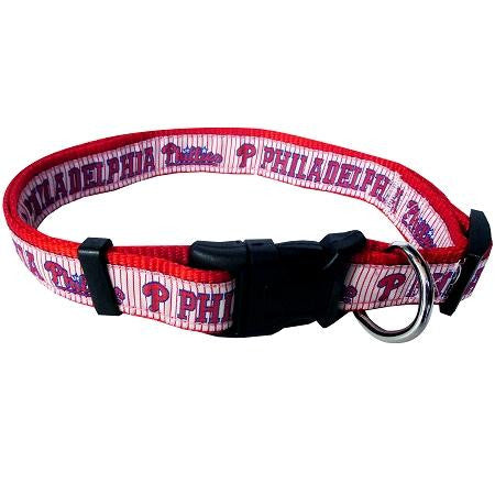 Philadelphia Phillies Dog Collar Medium