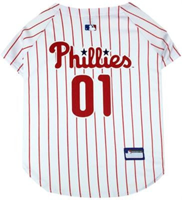 Philadelphia Phillies Baseball Dog Jersey XS