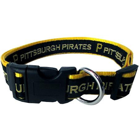 Pittsburgh Pirates Dog Collar Large