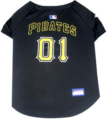 Pittsburgh Pirates Baseball Dog Jersey Medium