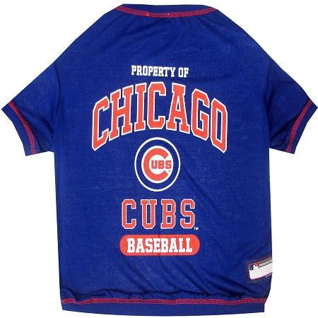 Chicago Cubs Baseball Dog Shirt XS