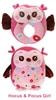 Owl Girl Pet Toy Set