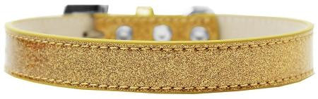 Tulsa Plain Ice Cream Dog Collar Gold Size 20