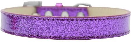 Tulsa Plain Ice Cream Dog Collar Purple Size 12