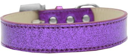 Lincoln Plain Ice Cream Dog Collar Purple Size 20