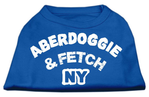 Aberdoggie NY Screenprint Shirts Blue Sm (10)