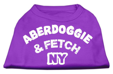 Aberdoggie NY Screenprint Shirts Purple XXXL (20)