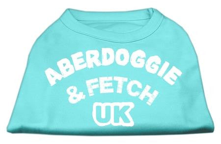 Aberdoggie UK Screenprint Shirts Aqua Med (12)