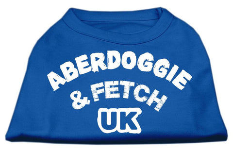 Aberdoggie UK Screenprint Shirts Blue Sm (10)