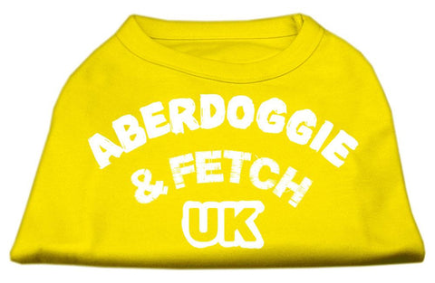 Aberdoggie UK Screenprint Shirts Yellow XXXL (20)