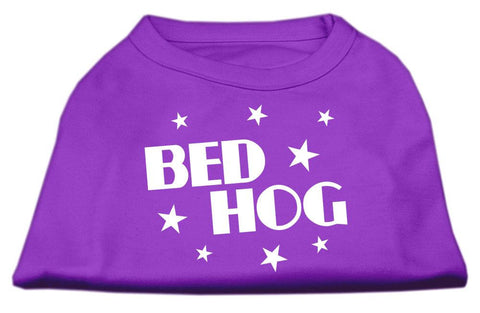 Bed Hog Screen Printed Shirt  Purple Med (12)