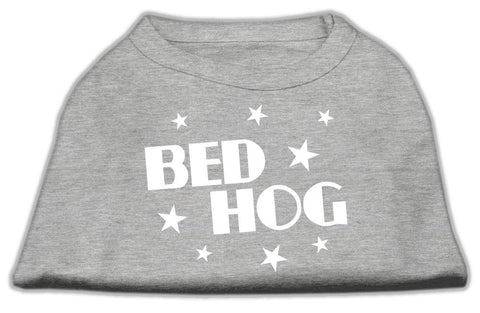 Bed Hog Screen Printed Shirt  Grey Sm (10)