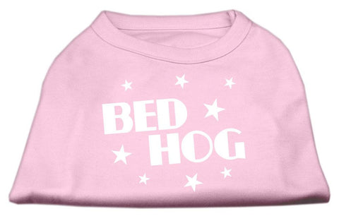 Bed Hog Screen Printed Shirt  Light Pink XL (16)