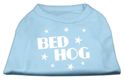 Bed Hog Screen Printed Shirt  Baby Blue XS (8)