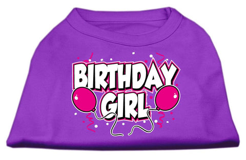 Birthday Girl Screen Print Shirts Purple Med (12)