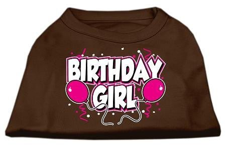 Birthday Girl Screen Print Shirts Brown Sm (10)