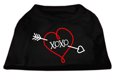 XOXO Screen Print Shirt Black XS (8)