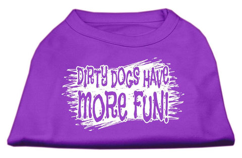 Dirty Dogs Screen Print Shirt Purple Sm (10)