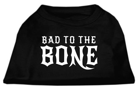 Bad to the Bone Dog Shirt Black XXL (18)