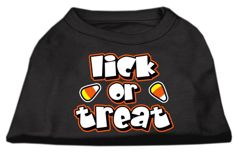 Lick Or Treat Screen Print Shirts Black M (12)