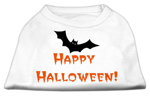 Happy Halloween Screen Print Shirts White M (12)