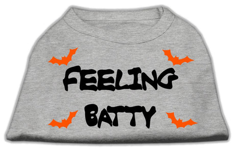 Feeling Batty Screen Print Shirts Grey Sm (10)