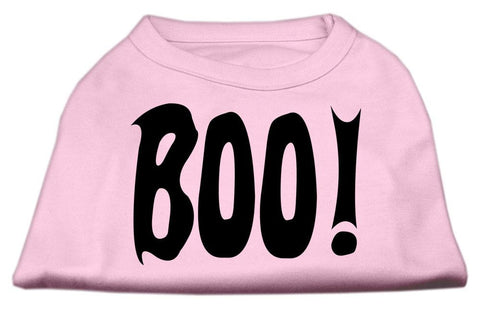 BOO! Screen Print Shirts Light Pink Lg (14)